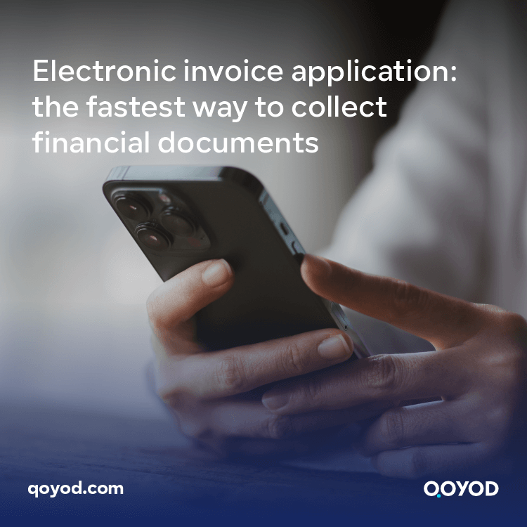 Electronic invoice application on mobile-Android and iPhone