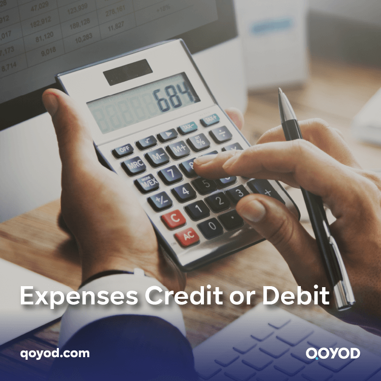 Are expenses credit or debit