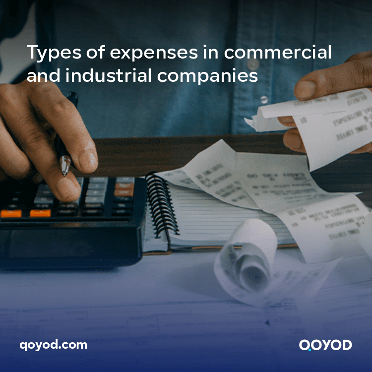 Types of expenses in commercial and industrial companies