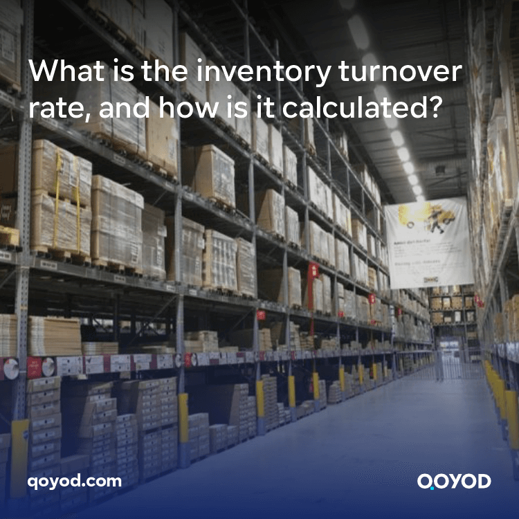 What is the inventory turnover rate, and how is it calculated