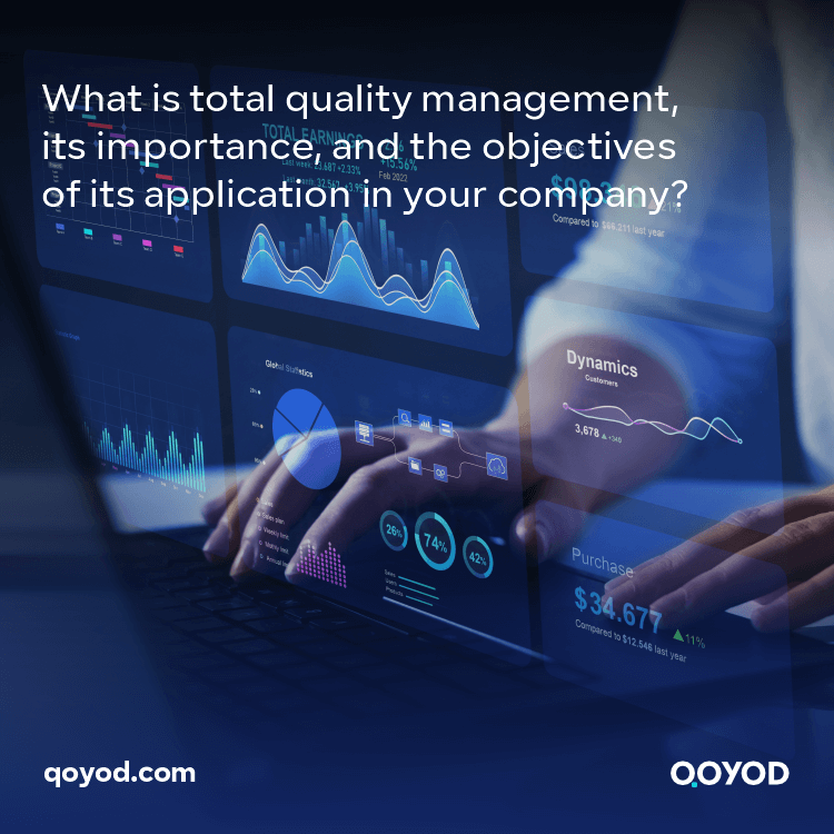 What is total quality management, its importance, and the objectives of its application in your company