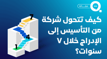 كيف تتحول شركة من التأسيس إلى الإدراج خلال 7 سنوات؟